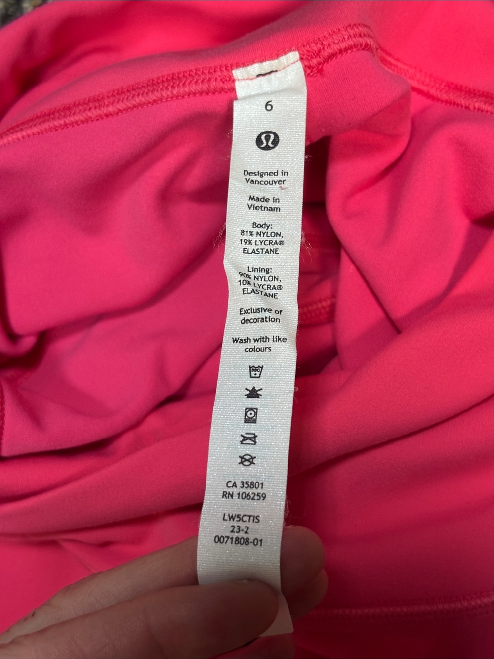 Lululemon Align High-Rise Pant 28"
Sonic Pink, Like New Condition - Picture 3 of 9